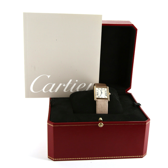 Orologio Cartier Tank in oro giallo Ref :  1612 1 Circa  1999
