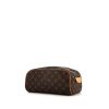 Louis Vuitton Toiletry in tela monogram marrone e pelle naturale - 00pp thumbnail