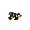 Fred Ombre Féline ring in yellow gold,  enamel and diamonds - 00pp thumbnail
