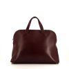 Cartier handbag in burgundy leather - 360 thumbnail