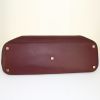 Cartier handbag in burgundy leather - Detail D4 thumbnail