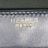 Borsa Hermès Etrier in pelle box blu - Detail D3 thumbnail