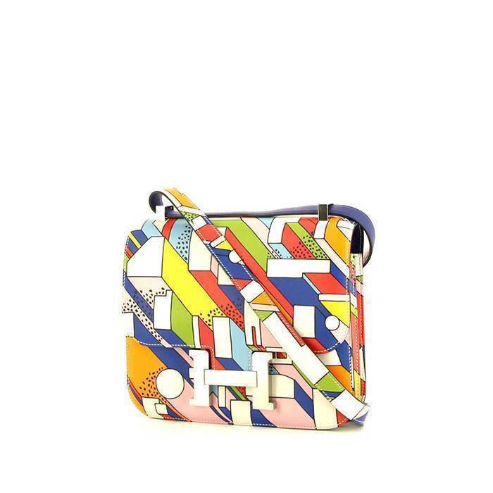 Hermes Constance handbag in multicolor Swift leather - 00pp