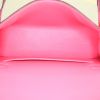 Hermes Kelly 20 cm small model handbag in azalea pink epsom leather - Detail D3 thumbnail