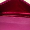 Pochette Saint Laurent Belle de Jour in pelle viola - Detail D2 thumbnail