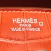 Bolso de mano Hermes Birkin 35 cm en aligátor naranja Sanguine - Detail D3 thumbnail