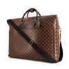 Louis Vuitton Nolita suitcase in ebene damier canvas and brown leather - 00pp thumbnail