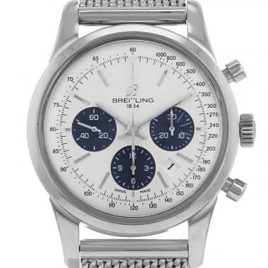 Breitling Transocean watch in stainless steel Ref:  AB015212 from 2012