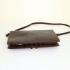 Hermes Lydie shoulder bag in brown crocodile - Detail D4 thumbnail
