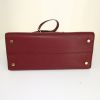 Dior Diorever handbag in burgundy leather - Detail D5 thumbnail
