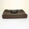 Louis Vuitto briefcase in brown monogram canvas and black leather - Detail D4 thumbnail
