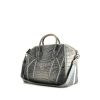 Givenchy Antigona bag worn on the shoulder or carried in the hand in grey leather - 00pp thumbnail