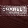 Borsa a tracolla Chanel Boy in pelle intrecciata nera e rossa - Detail D4 thumbnail