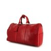 Sac de voyage Louis Vuitton Keepall 45 en cuir épi rouge - 00pp thumbnail