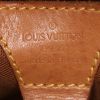 Bolso de mano Louis Vuitton Ellipse modelo pequeño en lona Monogram marrón y cuero natural - Detail D3 thumbnail