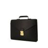 Porta-documentos Louis Vuitton Ambassadeur en cuero Epi negro - 00pp thumbnail