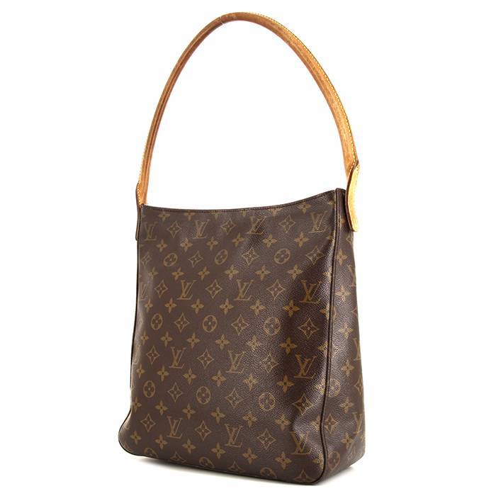 Louis Vuitton Partition Brown Canvas Clutch Bag (Pre-Owned)