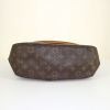 Louis Vuitton Looping large model handbag in brown monogram canvas and natural leather - Detail D4 thumbnail