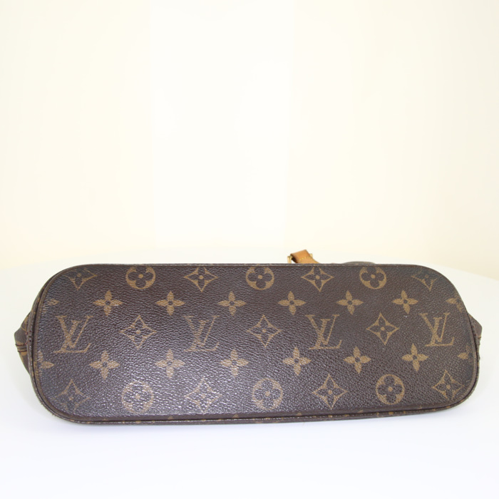 Borsa a spalla Louis Vuitton Vavin  modello grande in tela monogram e pelle naturale - Detail D4