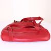 Gucci Bamboo large model backpack in red suede and red leather - Detail D4 thumbnail
