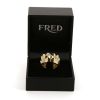 Fred Une île d'or ring in yellow gold and diamonds - Detail D2 thumbnail