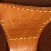 Bolso de mano Louis Vuitton Ellipse modelo pequeño en lona Monogram marrón y cuero natural - Detail D3 thumbnail