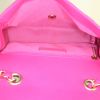 Chanel Timeless handbag in pink quilted leather - Detail D3 thumbnail