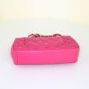Chanel Timeless handbag in pink quilted leather - Detail D5 thumbnail