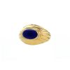 Boucheron Jaipur 1980's ring in yellow gold and lapis-lazuli - 00pp thumbnail
