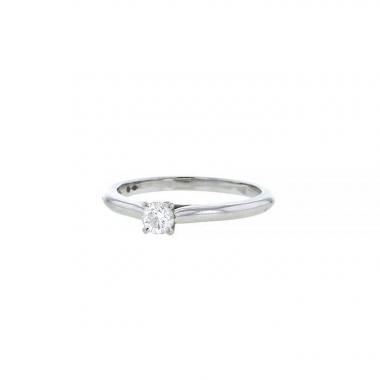 Anello Cartier 1895 in platino e diamante