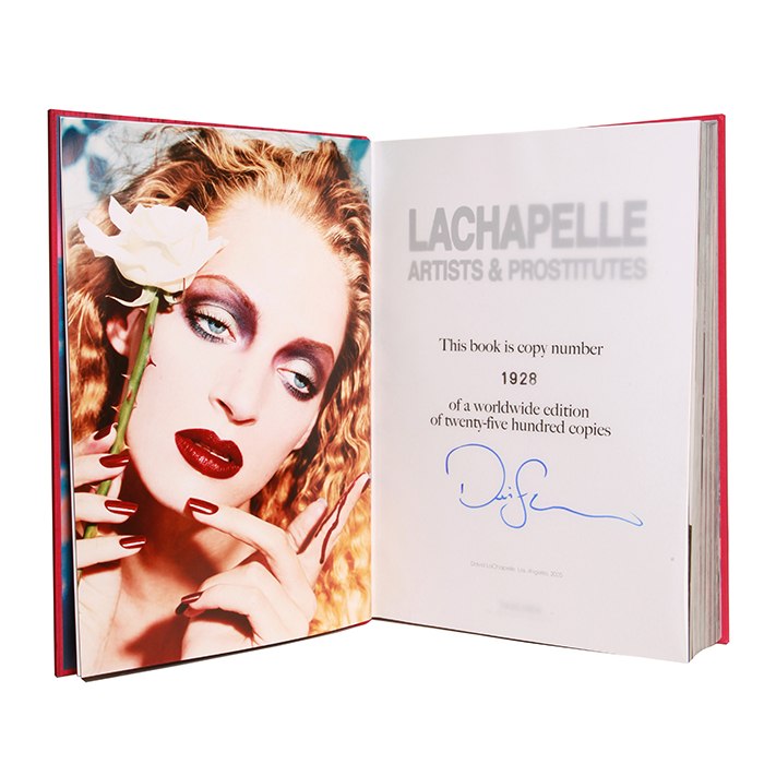 Livre David LaChapelle "Artists & Prostitutes", Deluxe Edition Taschen, de 2005 - Detail D2