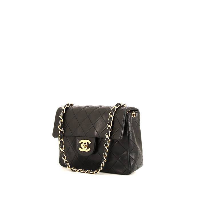 Chanel Briefcase Shoulder Bag 2WAY Black Leather – Timeless