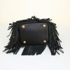 Bolso bandolera Saint Laurent Emmanuelle en cuero negro - Detail D5 thumbnail