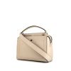 Fendi Dotcom large model bag worn on the shoulder or carried in the hand in beige leather - 00pp thumbnail