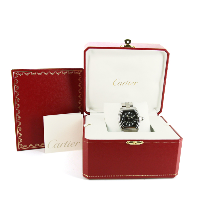 Orologio Cartier Roadster in acciaio Ref :  2510 Circa  2009