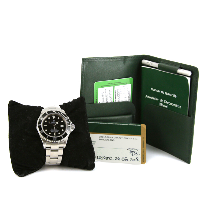 Reloj Rolex Sea Dweller de acero Circa  2008 - Detail D2