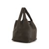 Hermes Picotin large model handbag in grey togo leather - 00pp thumbnail