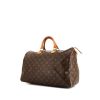 Louis Vuitton Speedy 40 cm handbag in monogram canvas and natural leather - 00pp thumbnail