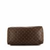 Borsa Louis Vuitton Speedy 40 cm in tela monogram cerata e pelle naturale - Detail D4 thumbnail