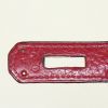 Borsa Hermes Kelly 32 cm in pelle Fjord rosso ciliegia - Detail D5 thumbnail