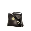 Saint Laurent shoulder bag in black leather - 00pp thumbnail