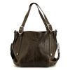 Tod's G-Bag shopping bag in brown leather - 360 thumbnail
