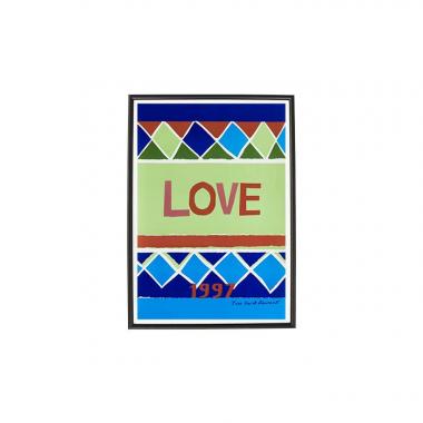 Yves Saint Laurent "Love" poster from 1997
