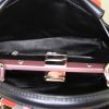 Fendi Mini Peekaboo handbag in black leather - Detail D3 thumbnail