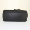 Fendi Mini Peekaboo handbag in black leather - Detail D5 thumbnail