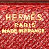 Hermes Kelly 32 cm handbag in red Courchevel leather - Detail D4 thumbnail