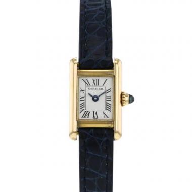 Orologio Cartier Mini Tank in oro giallo 18k Circa  1990