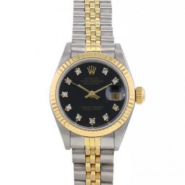 Rolex Datejust Lady watch in gold and stainless steel Ref:  69173 Circa  1987