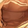 Bolso de mano Louis Vuitton Palermo en lona Monogram revestida marrón y cuero natural - Detail D3 thumbnail