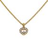 Collana Chopard Happy Diamonds Icon in oro giallo e diamanti - 00pp thumbnail